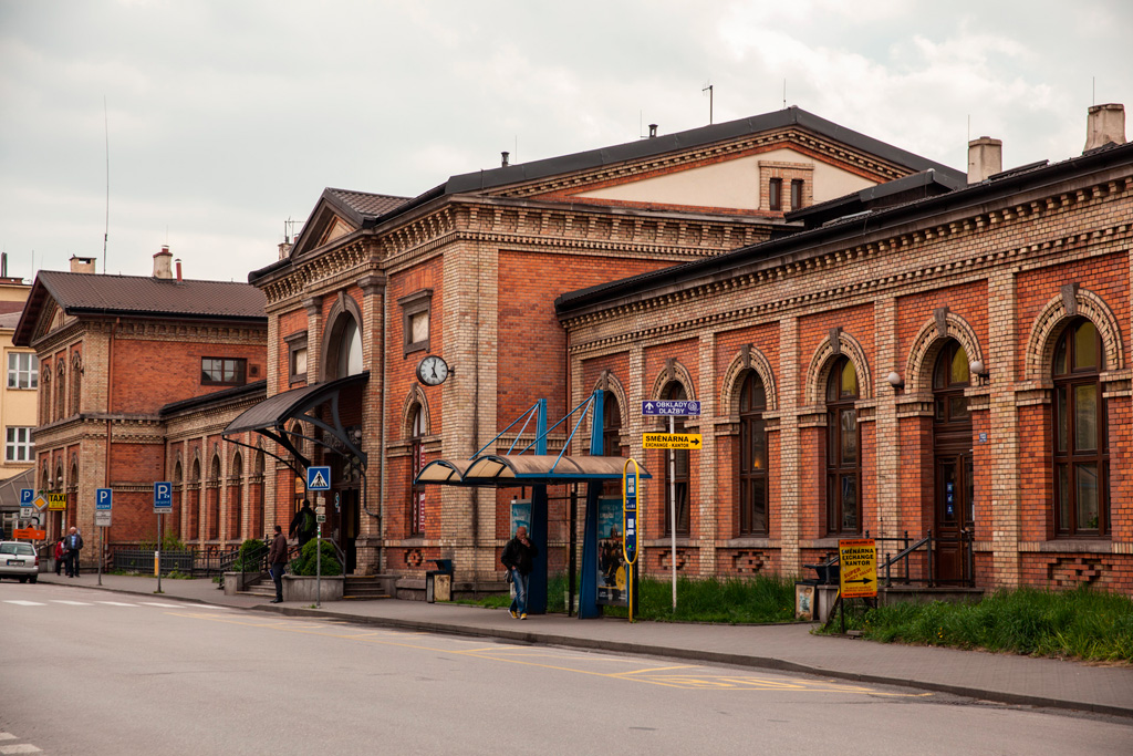 Dworzec kolejowy w Czeskim Cieszynie