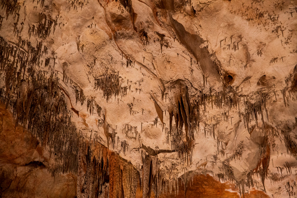 Jaskinia Domica - jak odwrócone do góry nogami porośnięte drzewami góry :)