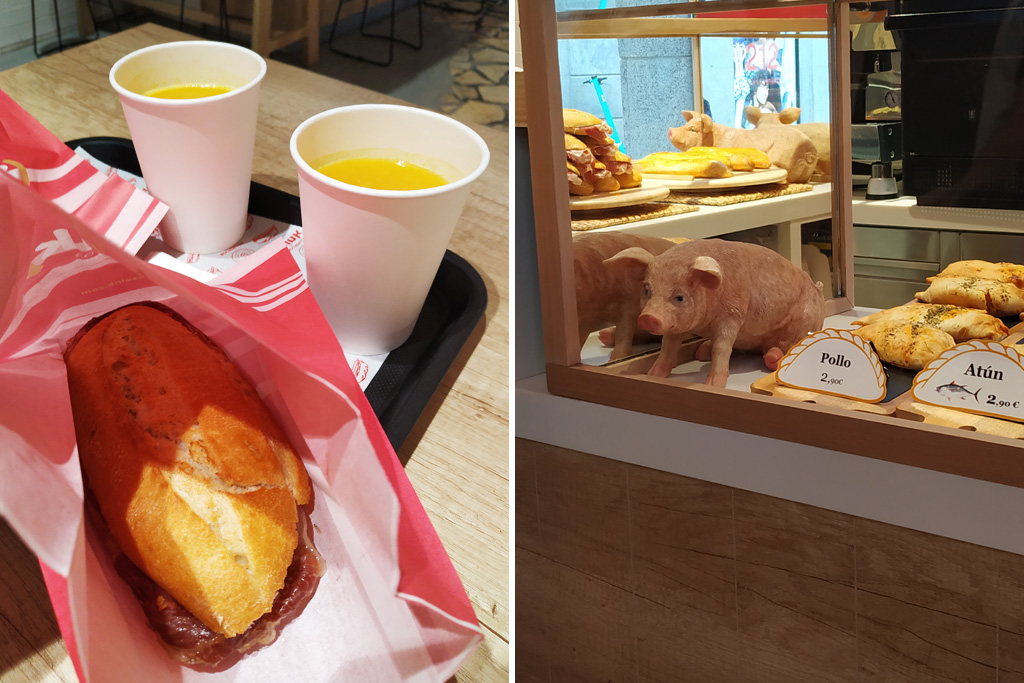 Madryt – co zjeść – śniadanie w Oink