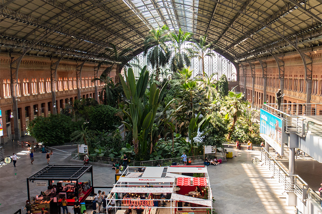 Madryt, co zobaczyć – dworzec kolejowy Atocha