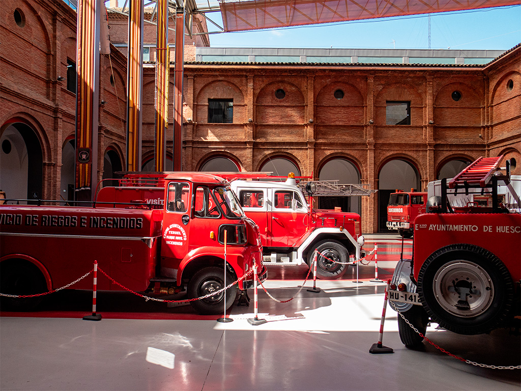Saragossa – muzealne wozy strażackie